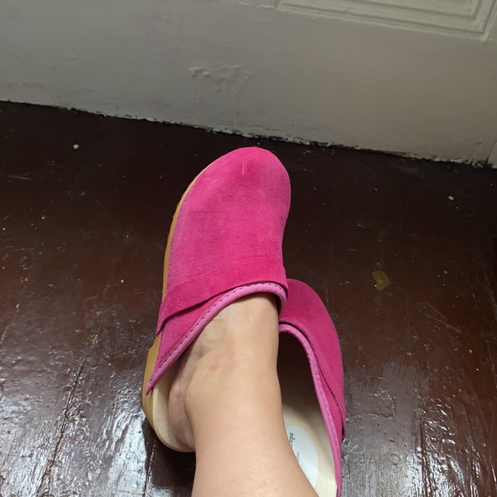 Hand made leather clogs - Picture 2 of 3